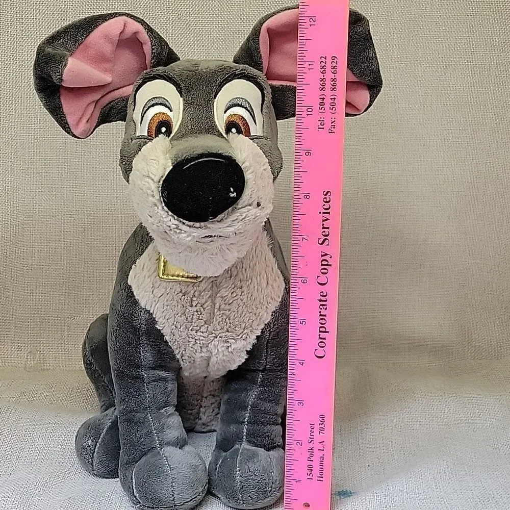Disney's Lady and The Tramp II‎ vhs, books and Tramp plush
